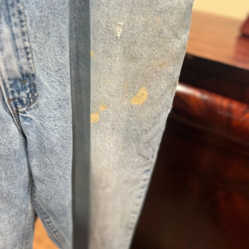 VINTAGE Levi’s 540 jeans with brown leather tag